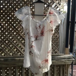 White House black market over the shoulder top